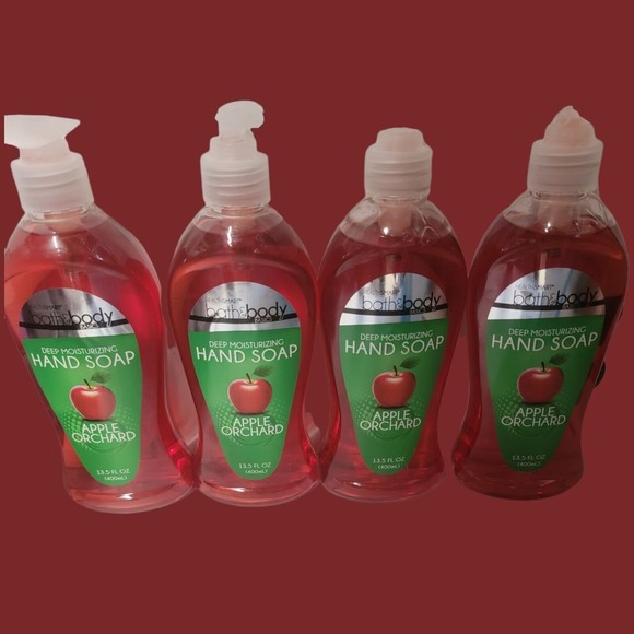 DEEP MOISTURIZING HAND SOAP 13.5 FL OZ X 4 Apple Orchard - Picture 3 of 6